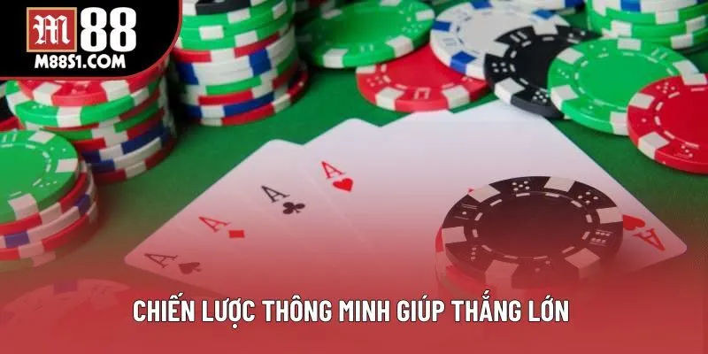 Chiến lược thông minh giúp thắng lớn Chiến lược thông minh giúp thắng lớn