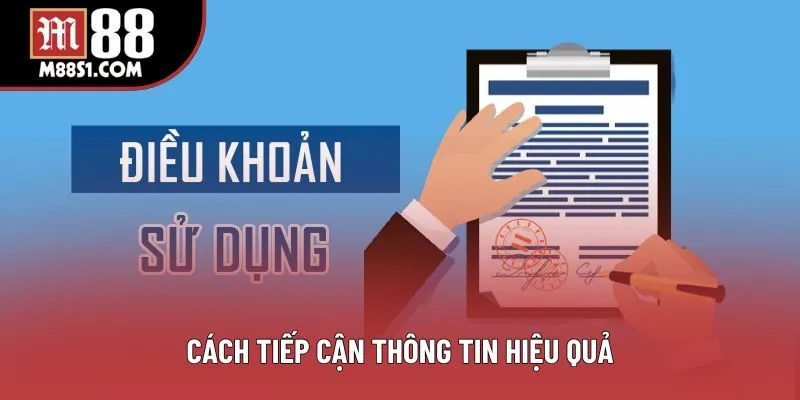 Cách tiếp cận thông tin hiệu quả Cách tiếp cận thông tin hiệu quả